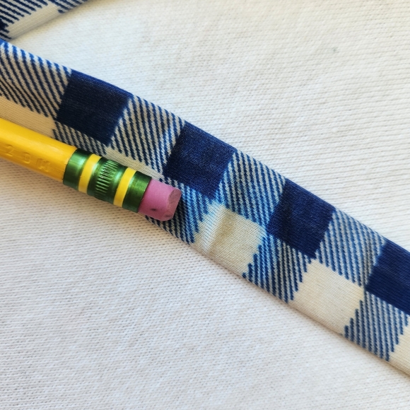 Rey Swimwear Elizabeth In Gingham Tankini Top Blue White Checkered Large - Picture 14 of 14